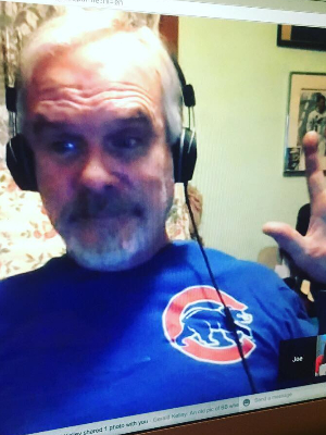 Joe, hosting his Star Trek podcast. Make it so!