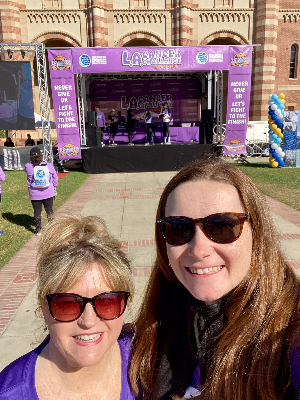 My daughter and I at the 2022 Challenge