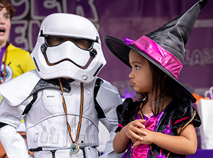 Kids in Costumes