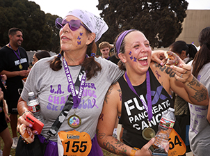 Two happy women