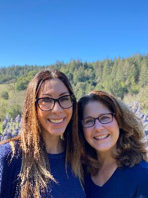 My favorite photo of Lara and me -3 months before the pain started