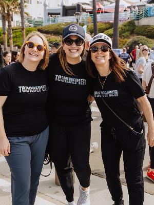 My work besties on GAME DAY!