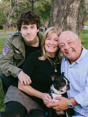 Ashton, Linda and Nick Cote