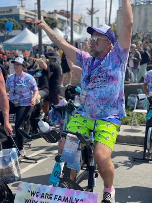 One of my teams! Well all be riding for the cause